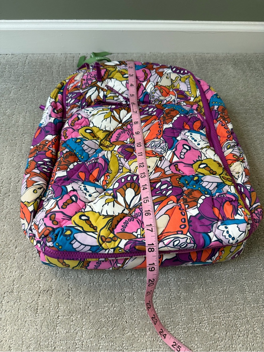 Vera Bradley set - Westover Hybrid Backpack & Portnoy Belt Bag - Flutter print - Picture 16 of 16
